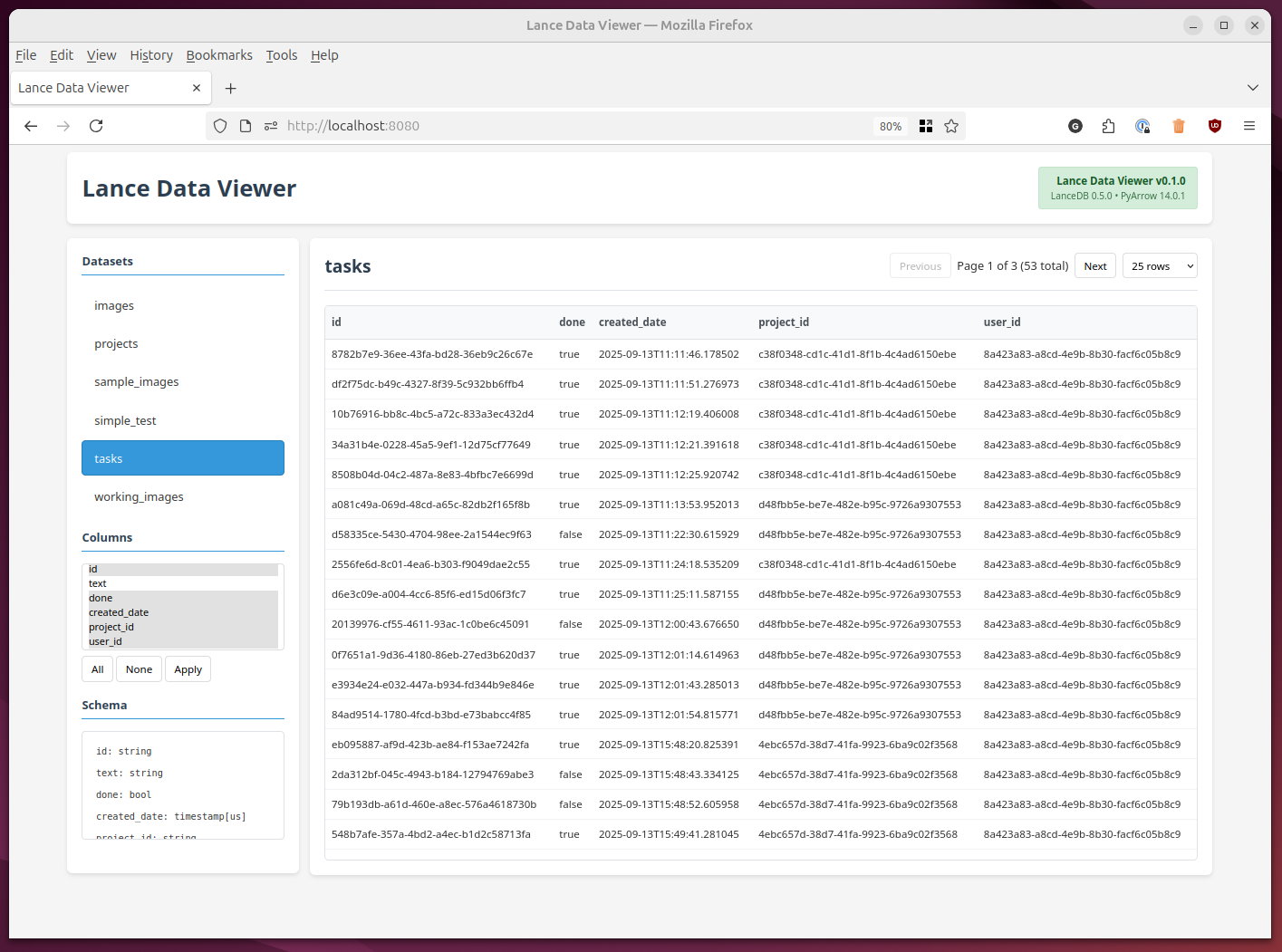 Alt text for Lance Data Viewer image